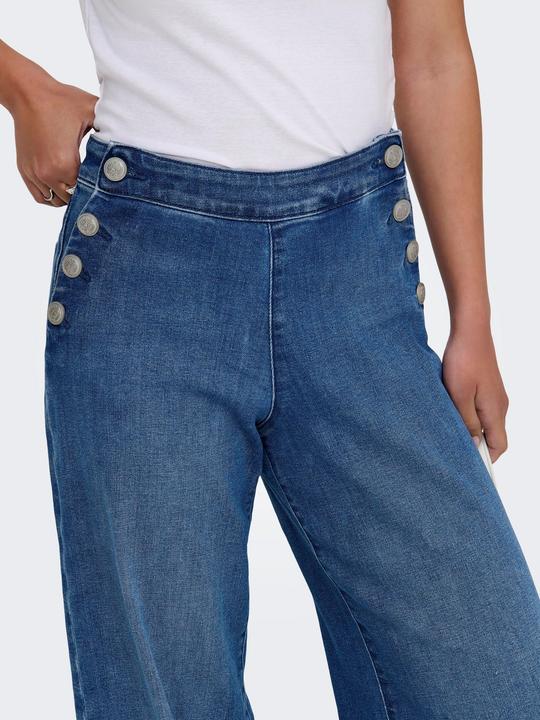 Actual product image Only ONLMADISON Hohe Taille Weiter Beinschnitt Jeans Jeans mit weitem Bein (W32/L30)