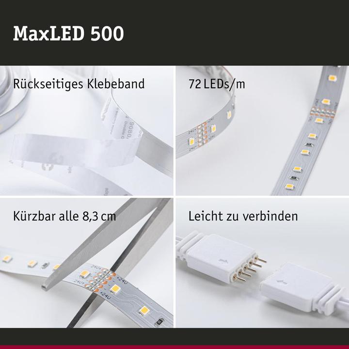 Actual product image Paulmann MaxLED 500 Stripe (Daylight, 250 cm, Indoor)
