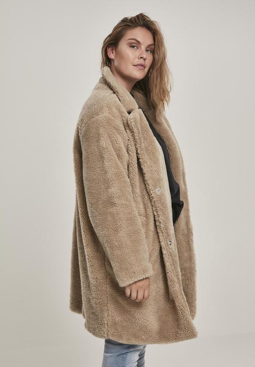 Immagine prodotto Urban Classics Donna Cappotto Sherpa oversize (S)