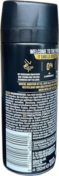 Actual product image AXE Deo Spray Gold Temptation 150 ml (Spray, 150 ml)