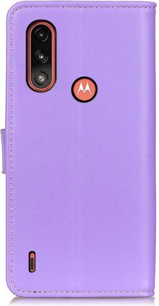 Productafbeelding MU Classic Classic II Lederen Boekomslag Serie (Motorola Moto E7 Vermogen)