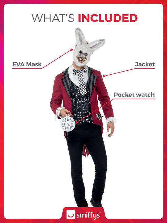 Produktbild Smiffys Deluxe Hase (L)