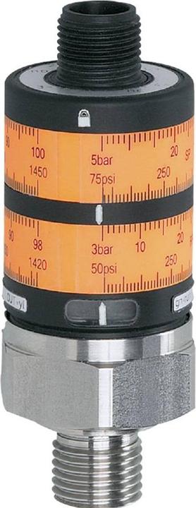 Image du produit IFM Pressostat électronique PK6522 bar 0...1450 psi G1/4 A/M5 I DC P