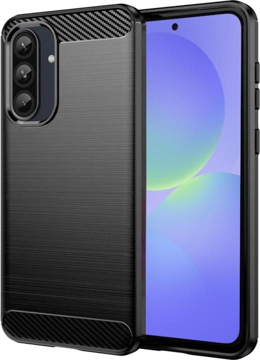 Image du produit Screenguard Carbon Brushed Soft TPU Hülle (Samsung Galaxy A36)