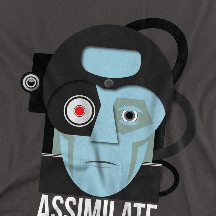 Produktbild Assimilate or Die TShirt (XL)