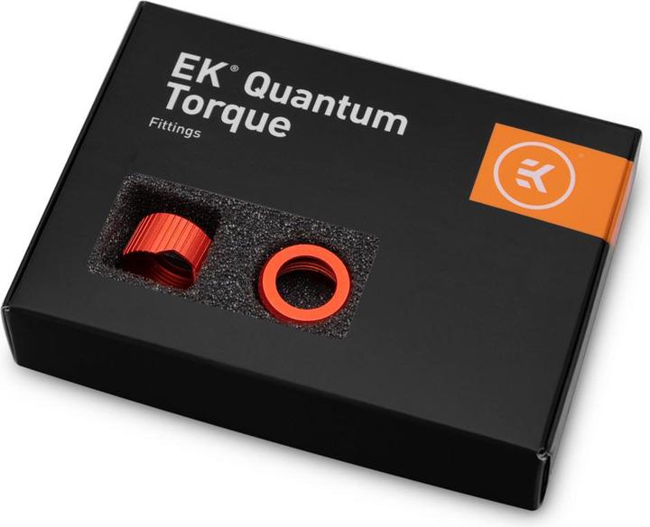 Produktbild EKWB EK-Quantum Torque Compression Ring 6-Pack HDC 12 - Red, Verbindung,rot