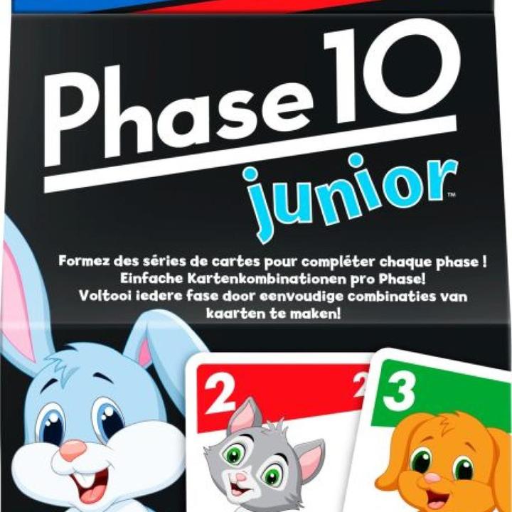 Produktbild Mattel Games Phase 10 Junior (Multilingual)