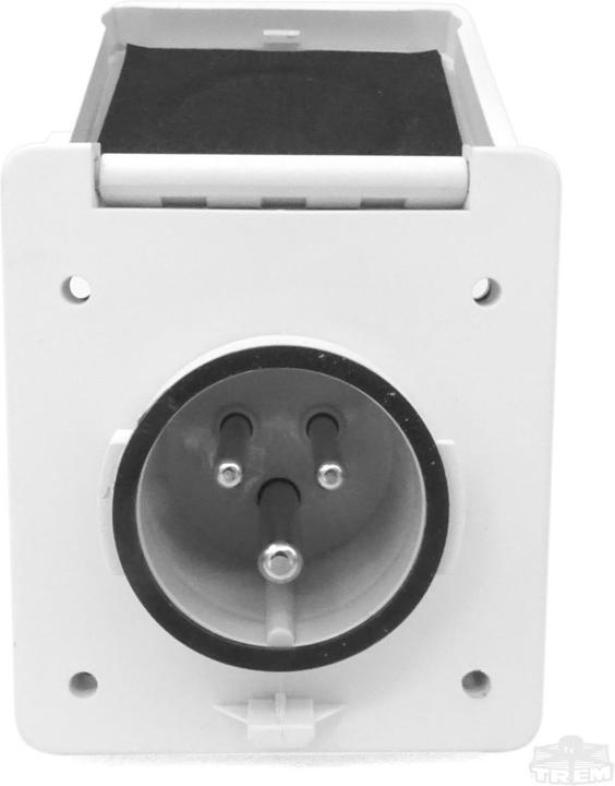 Image du produit Trem Prise male, 16A / 250V, encastrable
