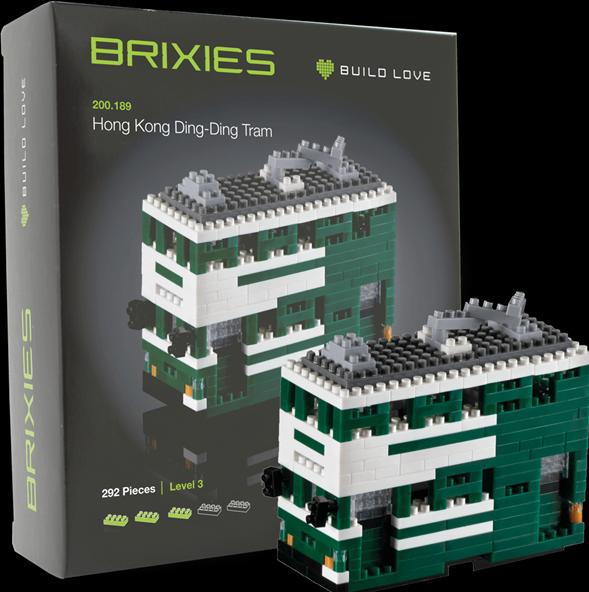 Produktbild Brixies Hong Kong Ding Ding Tram