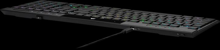 Produktbild Corsair K100 Air (DE, Kabellos, Kabelgebunden)