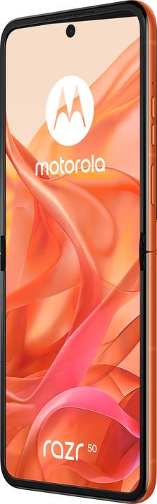 Produktbild Motorola Razr 50 (256 GB, Spritzige Orange, 3.60", SIM + eSIM, 50 Mpx, 5G)