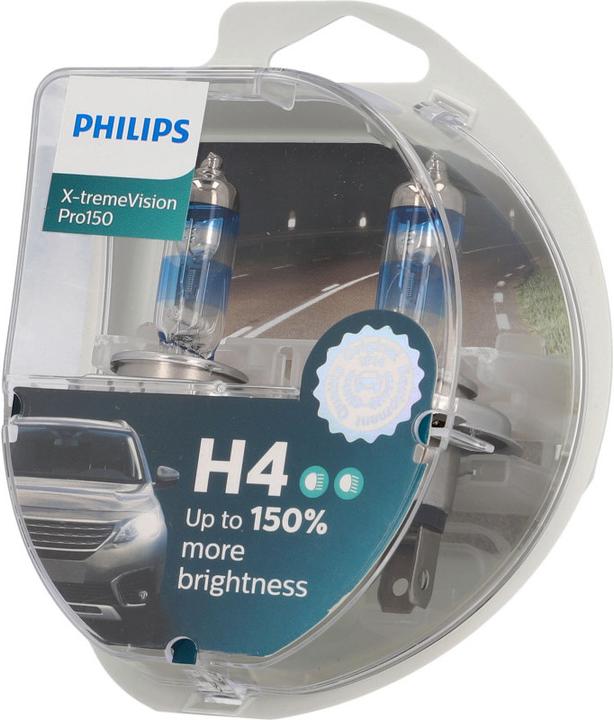 Image du produit Philips Lampe de phare halogène H4 X treme Pro150 (H4)