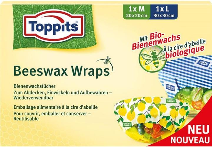 Toppits Bienenwachstuch (2 x)