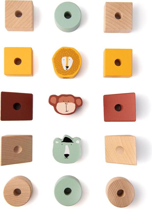 Produktbild Trixie Baby Holz Stapelspiel mit Tieren