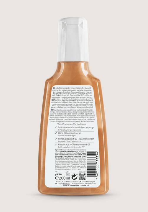 Actual product image Rausch After Sun Shampoo Wheat Germ (200 ml, Liquid shampoo)