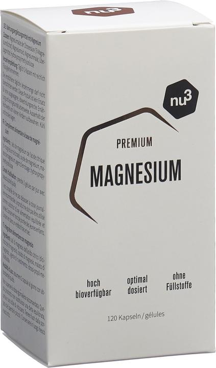 Produktbild nu3 Premium Magnesium (120 Stück, Kapseln, 120 g)