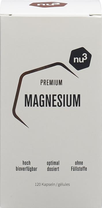 Produktbild nu3 Premium Magnesium (120 Stück, Kapseln, 120 g)