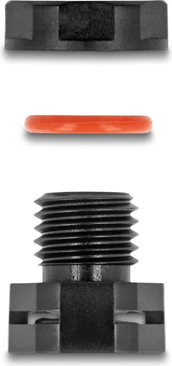 Produktbild Delock Kabelverschraubung M6, schwarz 2 Stück