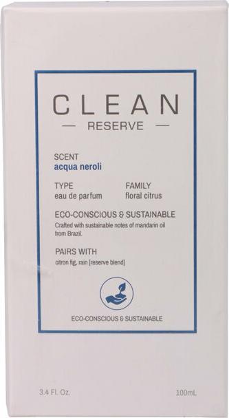 Actual product image Clean Acqua Neroli (Eau de parfum, 100 ml)