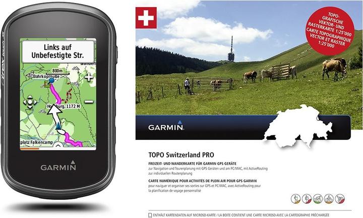 Produktbild Garmin eTrex Touch 35 + TOPO Schweiz PRO