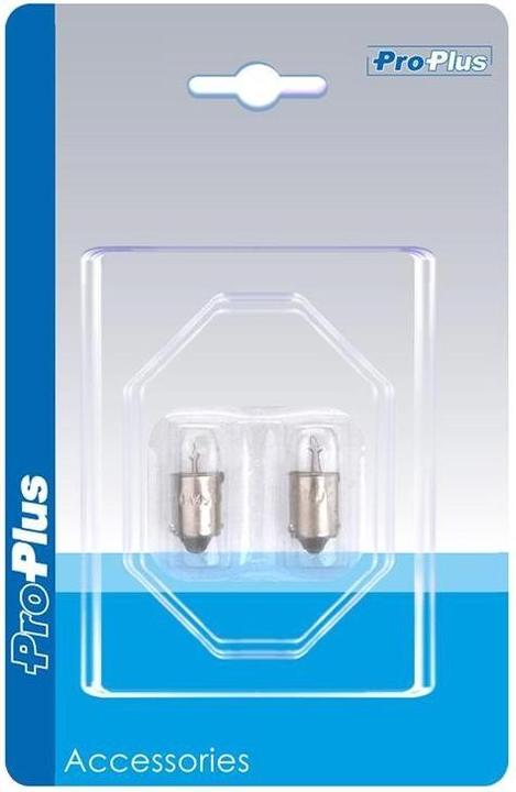Actual product image ProPlus Car lamp 12V 2W BA7s 2 pieces in blister pack