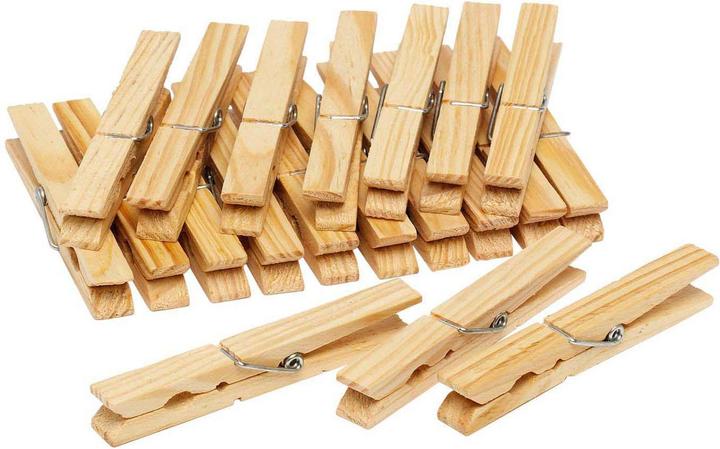Actual product image Lifetime Clean Clothespins XXL, 20st.