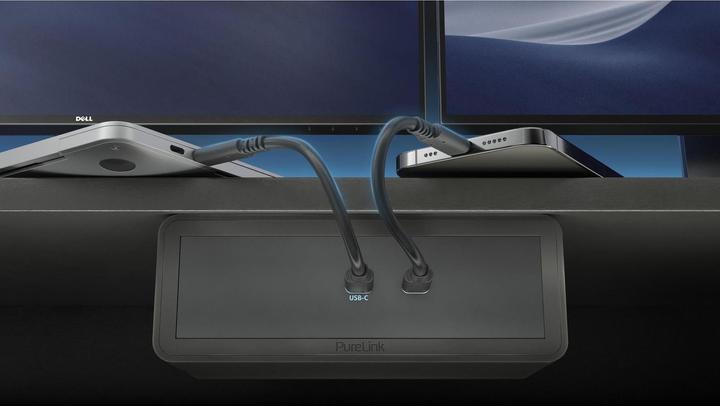 Actual product image Purelink Dockingstation Mediahub2 USB-C, Schwarz (USB-C, 7 Ports)