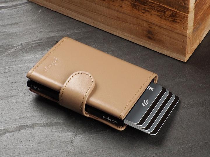 Actual product image Pularys Wallet SOHO ZIP credit card holder