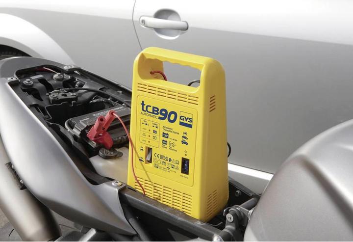 Image du produit GYS TCB 90 023260 Chargeur de voiture 12 V 8 A (12V, 8 A)