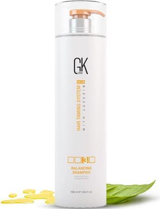 Gk Hair Global Keratin Balancing Shampoo 1000ml 33.8 Fl Oz for Oily and Color Treated Hair Deep Cleansing Re (1000 ml, Flüssiges Shampoo)