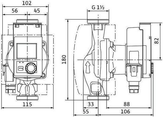 Produktbild Wilo Stratos Pico plus 2.0 (Durchlaufpumpe)