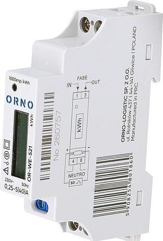 Produktbild Orno ORWE521 Wechselstromzähler MID