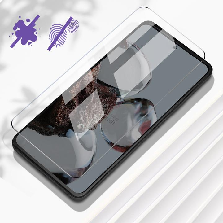 Actual product image Avizar 9H Hardness Glass Screen Protector Film (1 Piece, Xiaomi Redmi Note 12 Pro+)