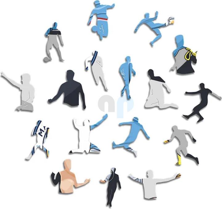Image du produit Iconic Man City FC - Kevin De Bruyne - Puzzle en bois Taille L (500 pièces) (500 pièces)