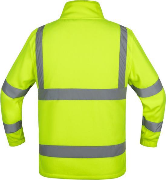 Korntex Hi-Vis Fleece Jacke (L)