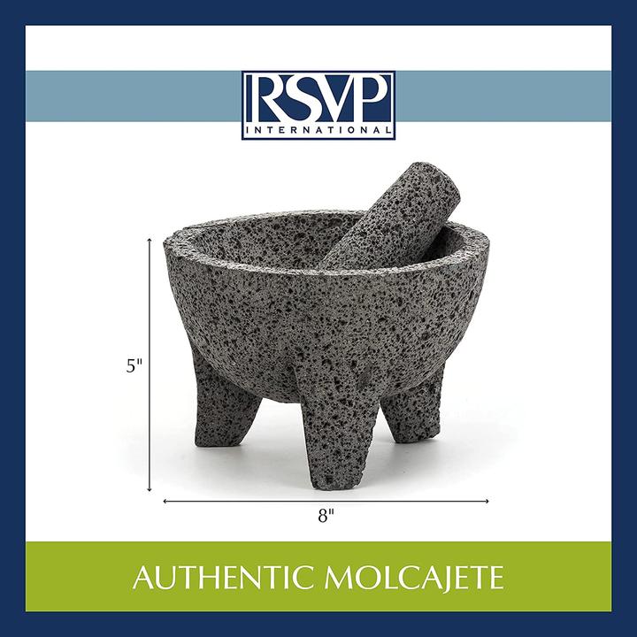 Produktbild RSVP International mexikanischer Molcajete, Vulkanstein