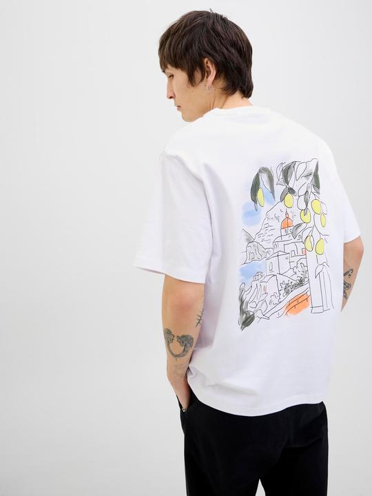 Produktbild Jack & Jones Gedruckt Rundhalsausschnitt T-shirt T-shirt (XL)