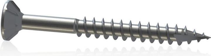 Image du produit Reisser RETINOX 2 plus vis pour panneaux d'aggloméré, tête plate fraisée, entraînement TX, filetage (200 Vis par pièce)