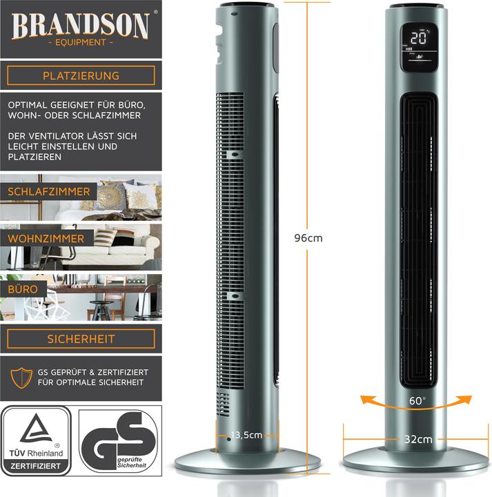Produktbild Brandson Turmventilator (48 dB)