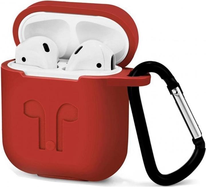 Actual product image Screenguard Apple Airpods Liquid Silicone Case Cover (Headphone bag)