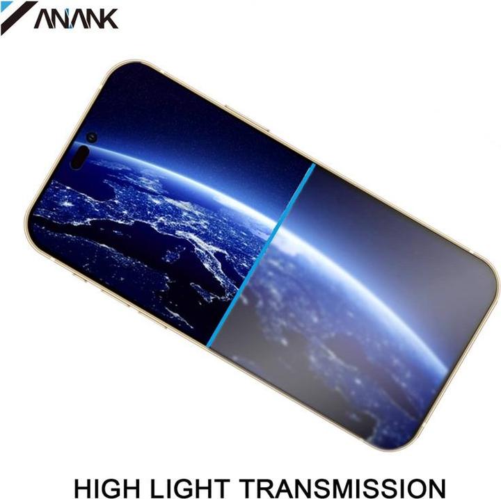 Immagine prodotto Anank Vetro blindato trasparente 2.5D Corning Gorilla per iPhone 16 Pro Max - rinforzato 5x (1 Pezzo/i, Apple iPhone 16 Pro Max)
