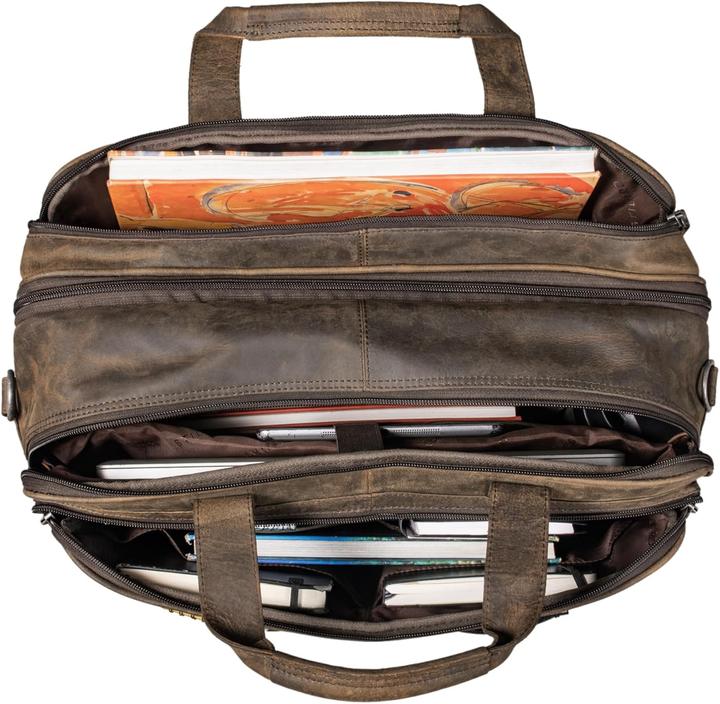 Produktbild Stilord Gigantus Aktentasche mit Laptopfach (19")