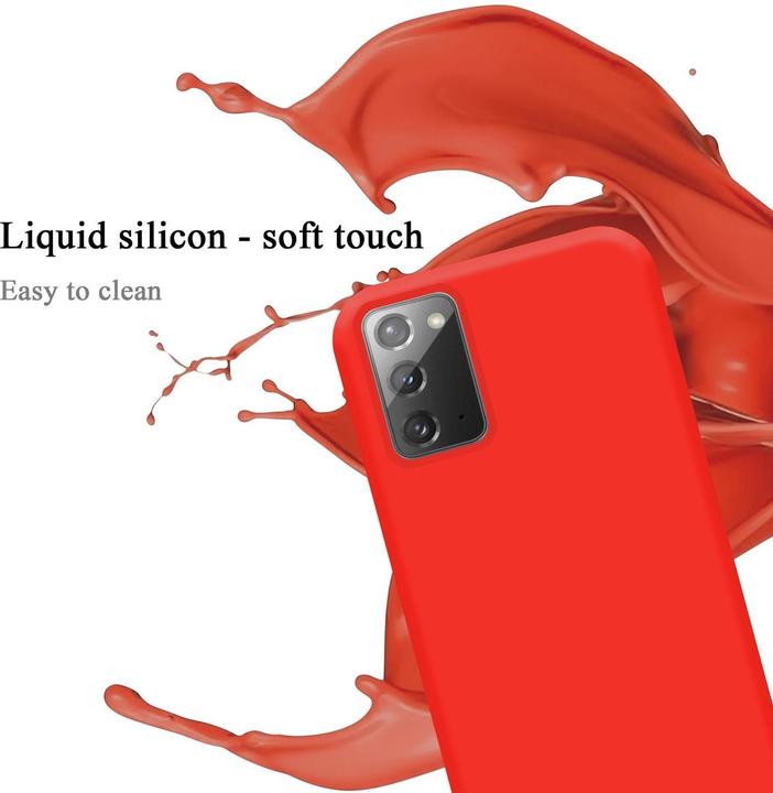 Image du produit Cadorabo TPU Liquid Silicone Case Cover (Samsung Galaxy Note 20)
