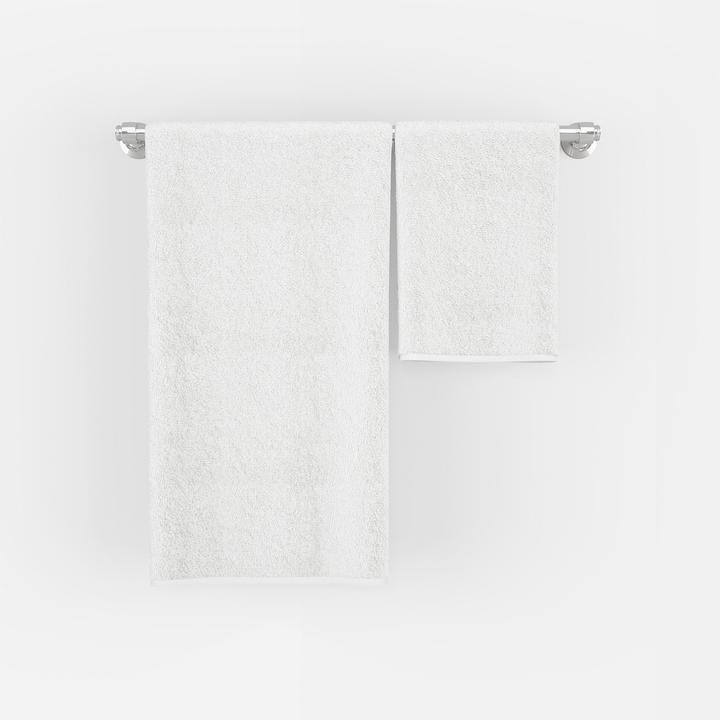 Immagine prodotto Oliver Weber Collection Diademita set di 2 asciugamani da doccia, asciugamani da bagno, 70x140 cm, cotone, bianco, 450 (70 x 140 cm)