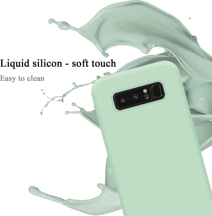 Actual product image Cadorabo TPU Liquid Silicone Case Cover (Samsung Galaxy Note 8)