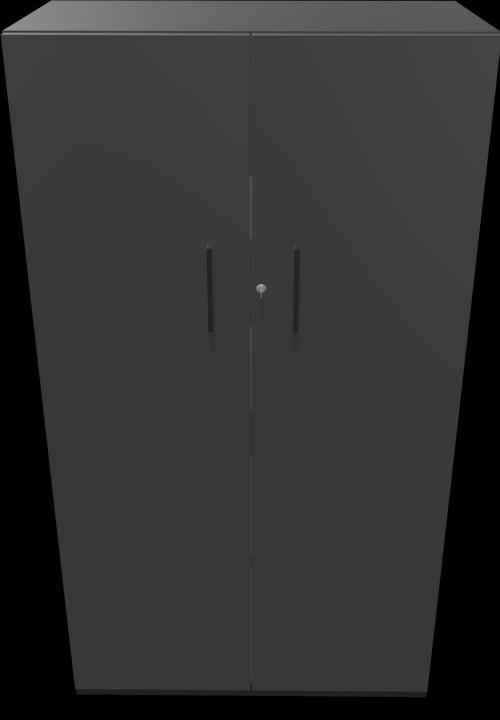 Actual product image Narbutas Choice hinged door cabinet (80 x 40 x 146.5 cm)