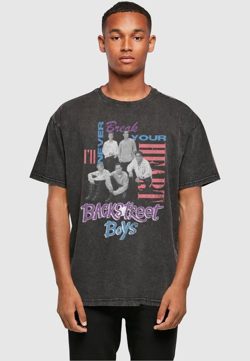 Immagine prodotto Merchcode Backstreet Boys - Maglietta oversize lavata con acido INBYH - 113777 (3XL)