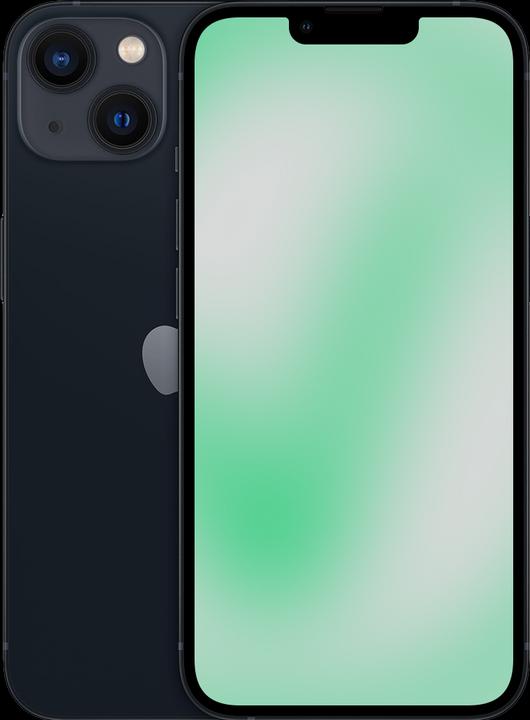 Actual product image Revendo iPhone 13 (128 GB, Midnight, 6.10", 13 Mpx, SIM + eSIM, B / Very good)