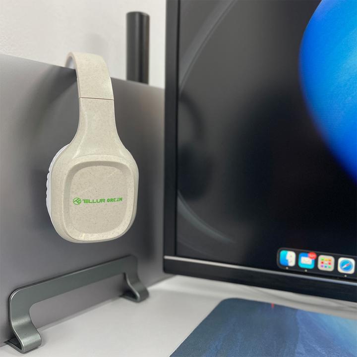 Immagine prodotto Tellur Cuffie Over-Ear Bluetooth verdi Pulse Crema pieghevole (8 h, Cablato)