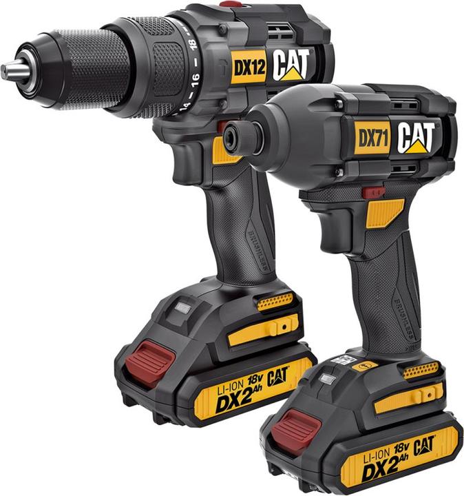Cat 18v Combo Kit. Drill And Driver (Akkubetrieb)